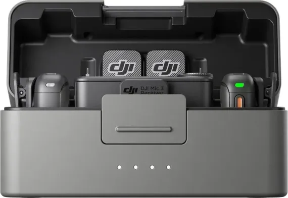 Микрофон DJI Mic 3 (2 TX + 1 RX + Charging Case)