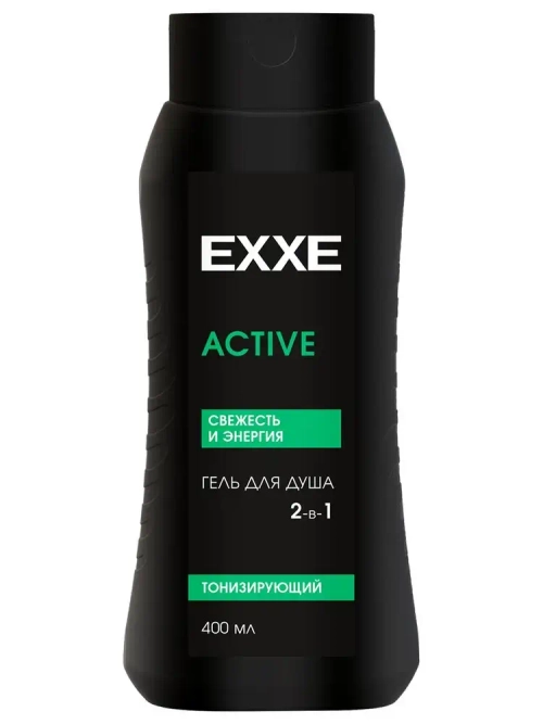 "EXXE MEN" Гель для душа 2 в 1 ТОНИЗИРУЮЩИЙ 400мл