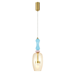 Подвесной светодиодный светильник Arte Lamp CORAL A2405SP-9YL