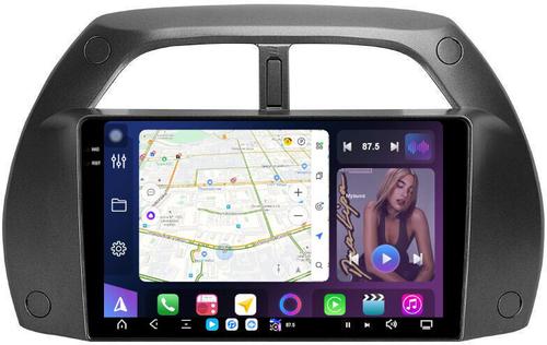 Магнитола для Toyota RAV4 2 2000-2003 - FarCar S500-TS20 монитор 9.5" 2K QLED на Android 14, Быстрейшая, CarPlay, 4G SIM-слот