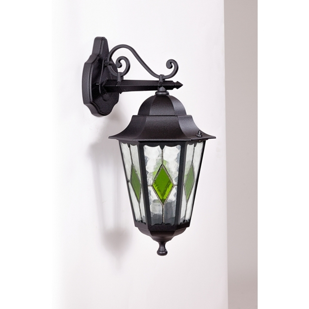 Настенный светильник YAOHUA LUX PETERSBURG lead GLASS 79802lg Bl