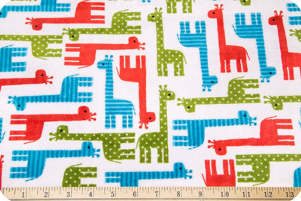Плюш (ткань) Peppy Urban Zoologie 440 г/м², 48х48 см, giraffe cherry Плюш (ткань) Peppy Urban Zoologie 440 г/м², 48х48 см, giraffe cherry