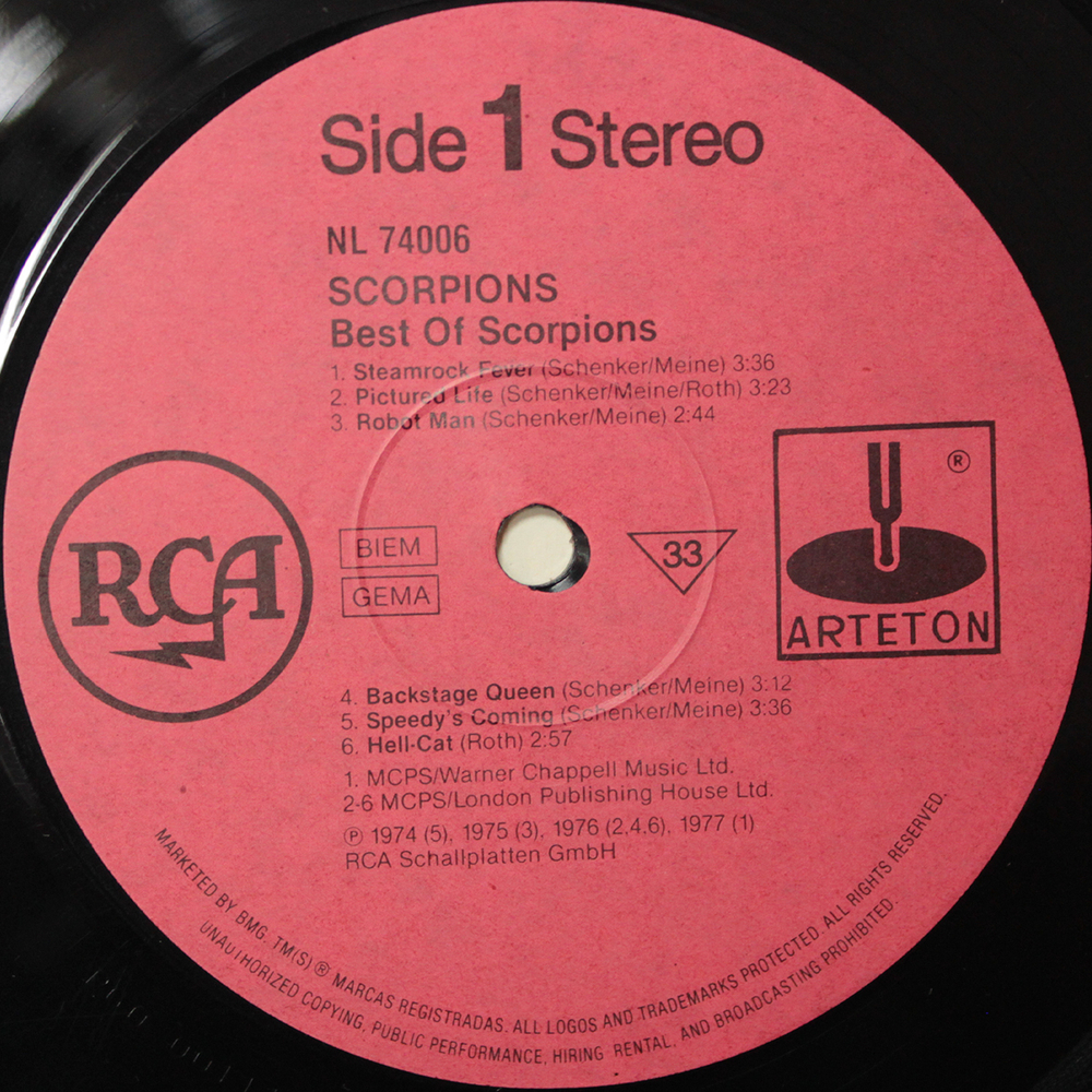 Комплект / Best Of Scorpions (2LP)