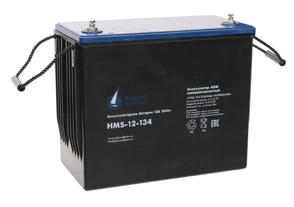 Аккумулятор Парус Электро HMS-12-134