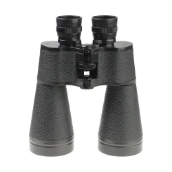 Бинокль Veber Classic PRO 15x60 VL - вид спереди, черная текстурированная поверхность