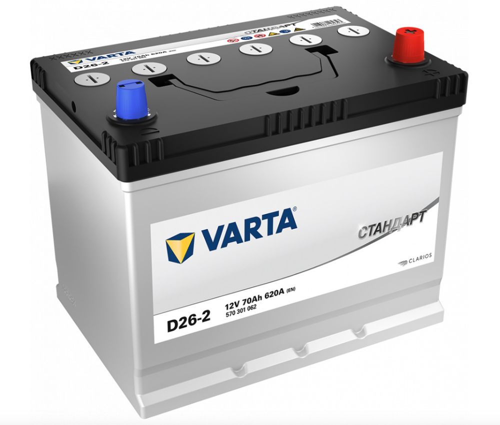 VARTA Стандарт 6CT- 68 ( 568 301 / 568 311 ) аккумулятор VARTA Стандарт 6CT- 68 ( 568 301 / 568 311 ) аккумулятор