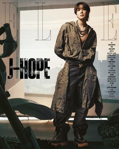 публикация ELLE - 2025.12 SPECIAL EDITION j-hope A TYPE