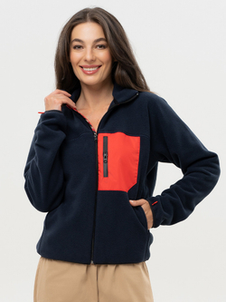 Флисовая толстовка unisex Eiger navy