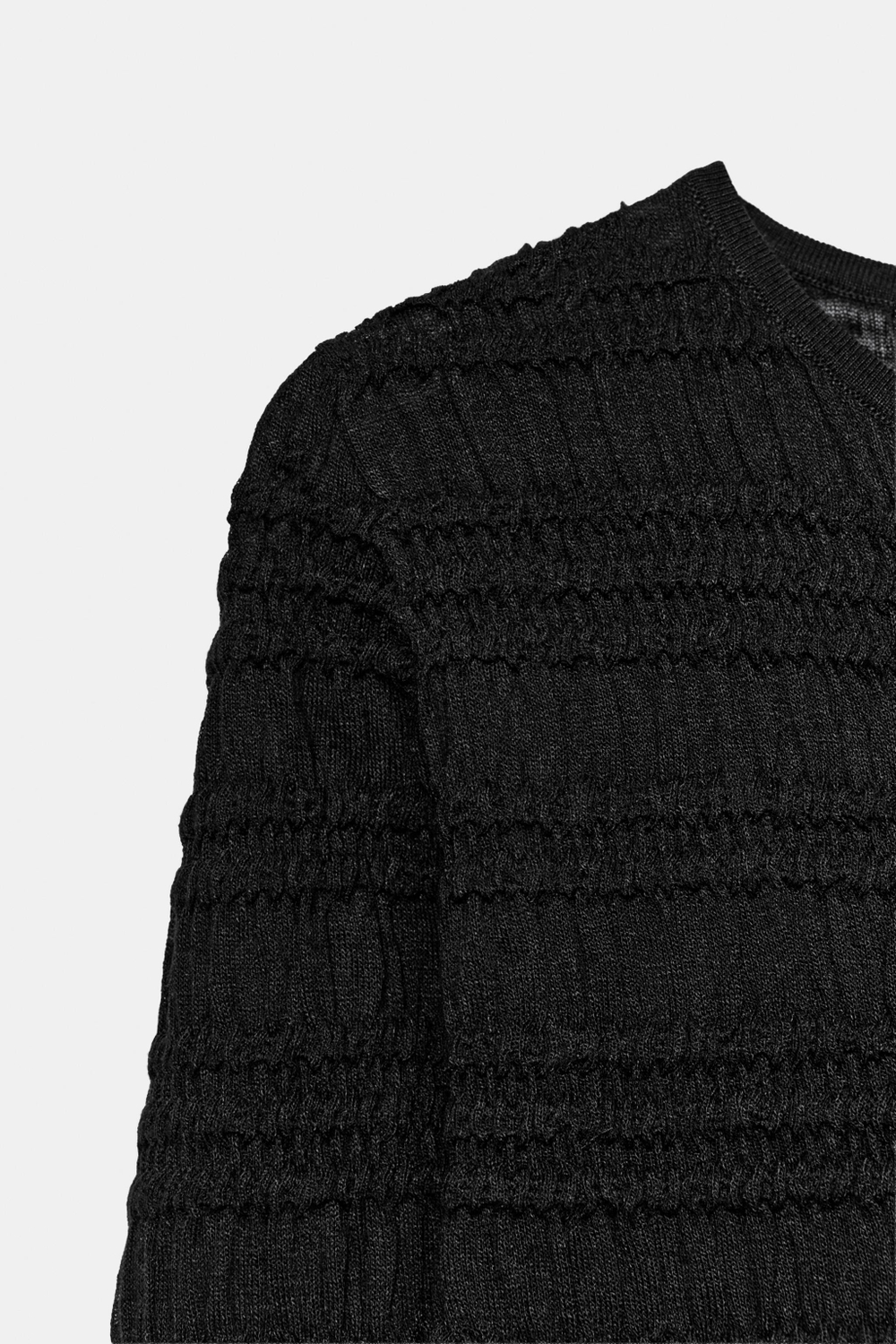 ФАКТУРНЫЙ КАРДИГАН — ZARA