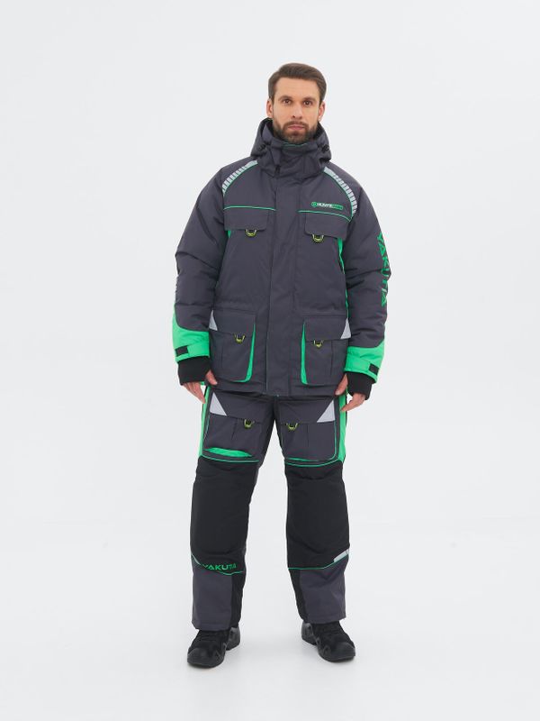 Костюм зимний Yakutia ткань Galaxy Breathable цвет Тёмно-серый
