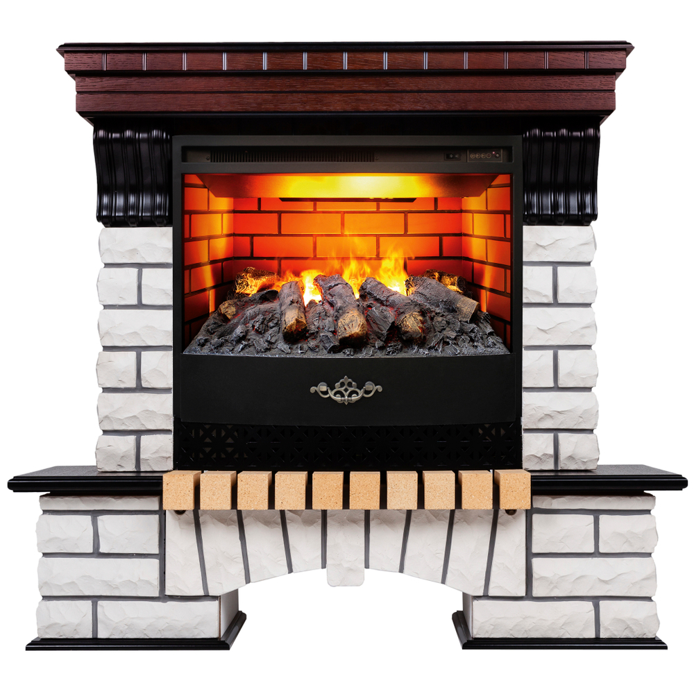 Каминокомплект Real Flame Country 25/25,5 AO с очагом 3D Firestar 25,5