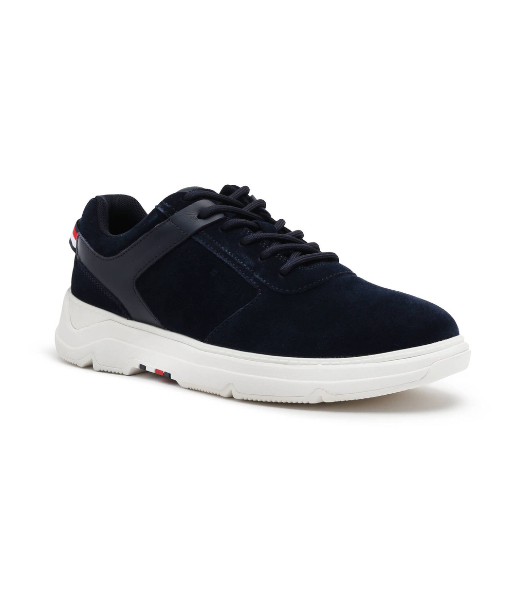 Кожаные кроссовки core hilfiger Tommy Hilfiger - темно-синий(FM0FM04592)