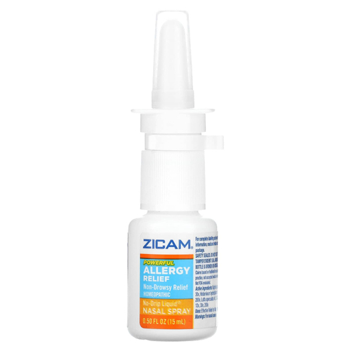 Zicam, Powerful Allergy Relief, жидкий спрей для носа без капель, 15 мл (0,50 жидк. унц.)