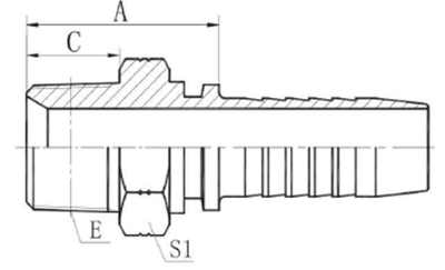 Фитинг DN 50 BSPT 2