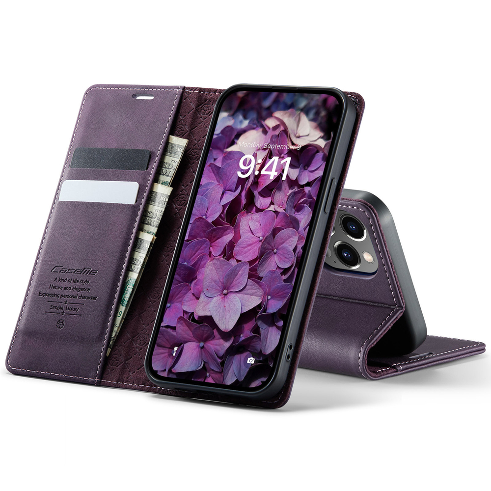 Чехол-книжка CaseMe RFiD iPhone 13 Pro