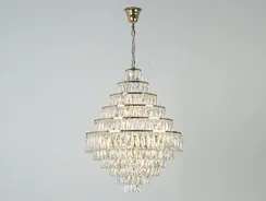 Подвесная люстра 10120 10125+15/C gold Newport