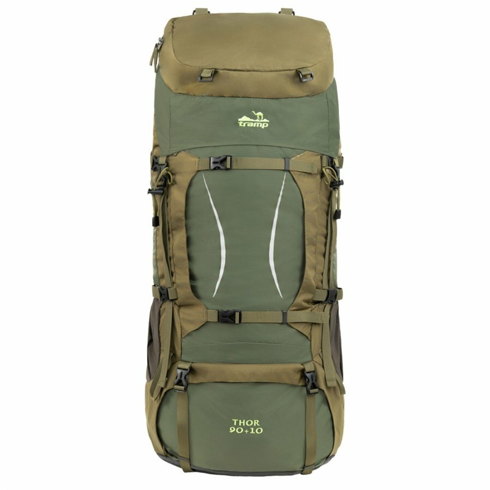 Рюкзак TRAMP Thor 90+10, артикул TRP-053, цвет Оливковый
