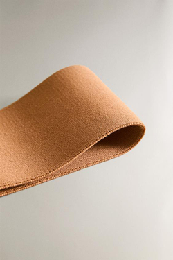ZARA HOME ЭЛАСТИЧНАЯ ЛЕНТА СОПРОТИВЛЕНИЯ, БЕЖЕВО-КОРИЧНЕВЫЙ