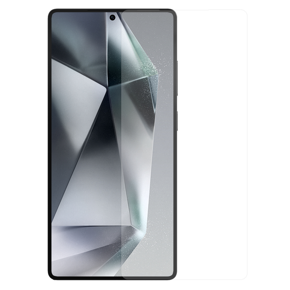 Стекло с прозрачными рамками от Nillkin для Samsung Galaxy S25 Ultra, серия H+Pro Anti-Explosion Glass Screen Protector (в комплекте ванночка для установки)