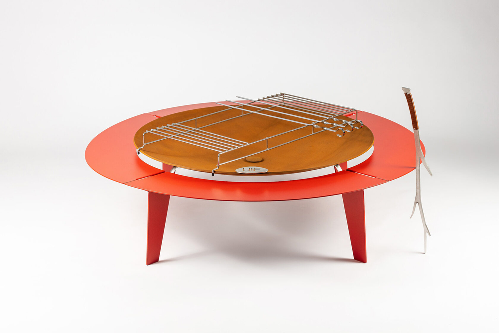 Чаша для костра Up!Flame STEEL CUP 1200 UNIQ red