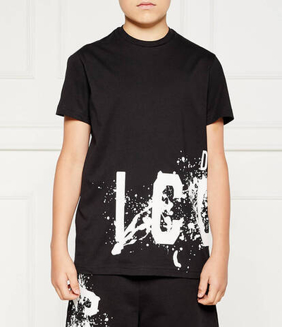 Футболка icon Dsquared2 - черный(DQ2419 D00MM)