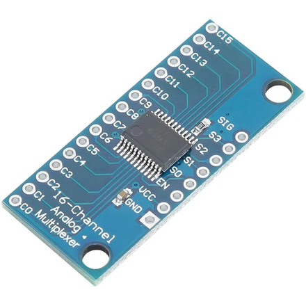 Модуль 16 канального аналогово-цифрового мультиплексора CD74HC4067 для Arduino