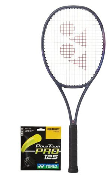 Теннисная ракетка Yonex Percept 97D - midnight navy + струны