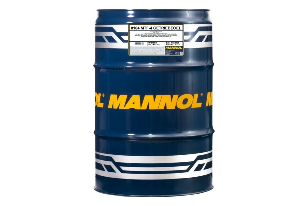 Синтетическое трансмиссионное масло MTF-4 GL-4 75W80 (60л.)