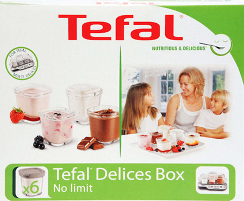 Баночки для йогуртницы Tefal (комплект 6 шт)