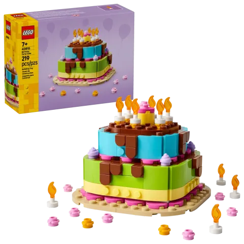 Конструктор LEGO 40815 Торт на день рождения