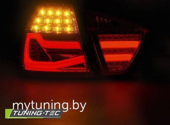 Задние фонари для BMW 3 E90 (05-08) LED Red Crystal