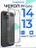 Чехол накладка iPhone 14/13 6.1" Gurdini силикон противоударный прозрачный