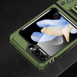 Чехол Safe Case с кольцом и защитой камеры для Samsung Galaxy Z Flip 6