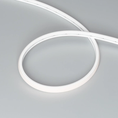 Лента герметичная MOONLIGHT-TOP-X320-11x7mm 24V Warm2300 (10 W/m, IP65, CSP, 5m, wire x2) (Arlight, Силикон)