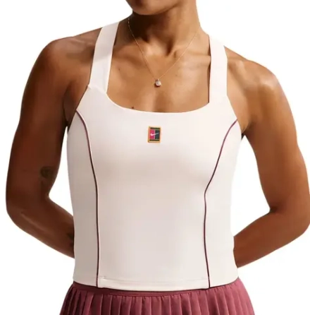 Топ теннисный Nike Court Dri-Fit Tank - chalk
