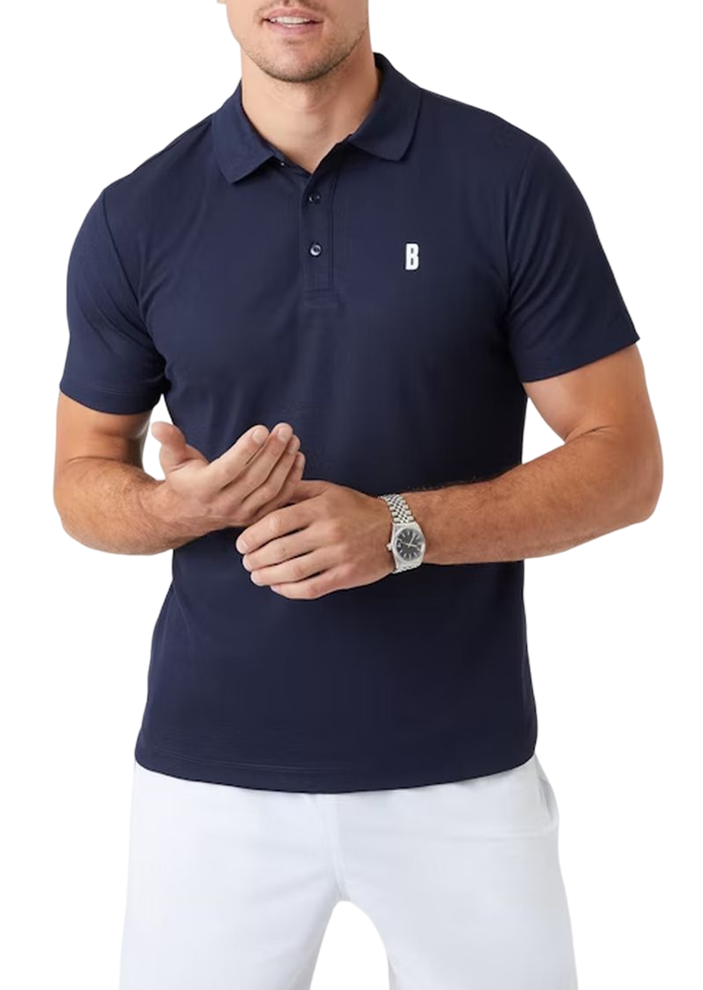 Мужское теннисное поло Björn Borg Ace Polo - небесный