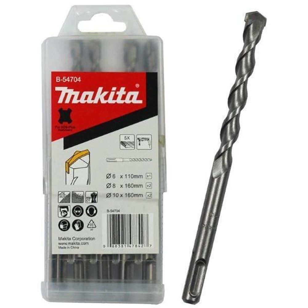 Набор буров Makita B-54704 Набор буров Makita B-54704