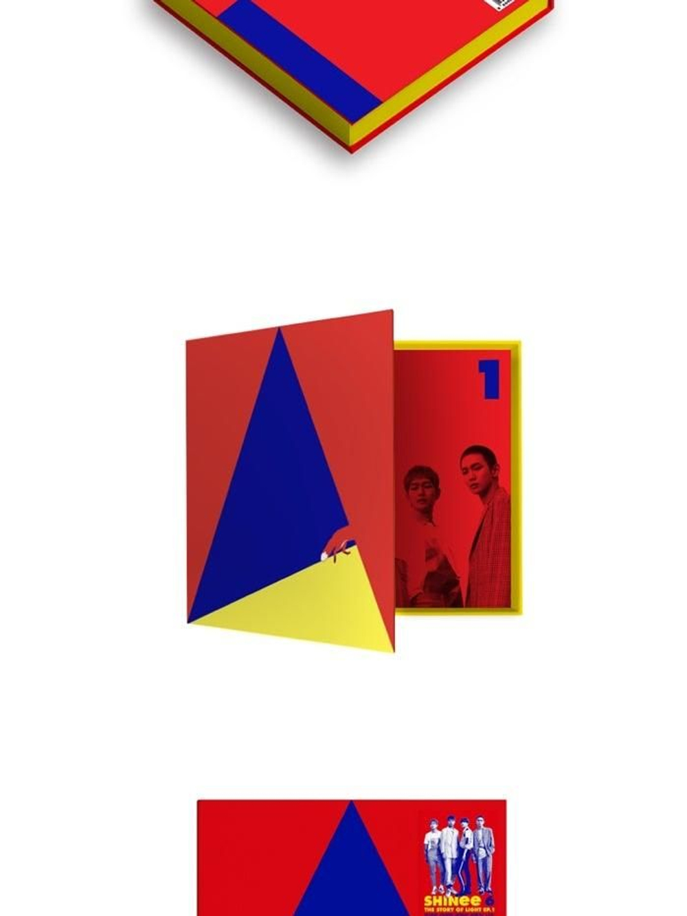 Альбом Shinee - The Story of Light 6th Album EP.1 Cover