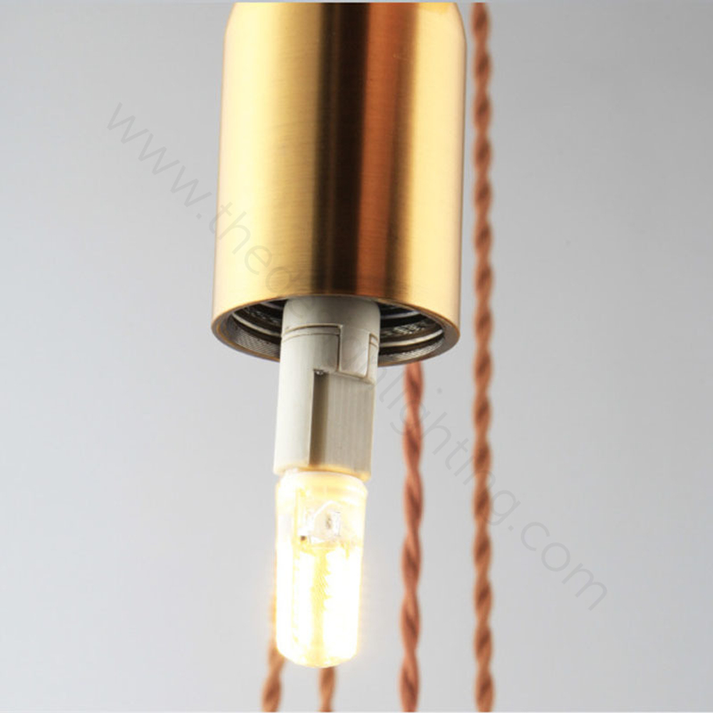 Pendant design lamp Crystal Bulb by Lee Broom (36 suspension)
