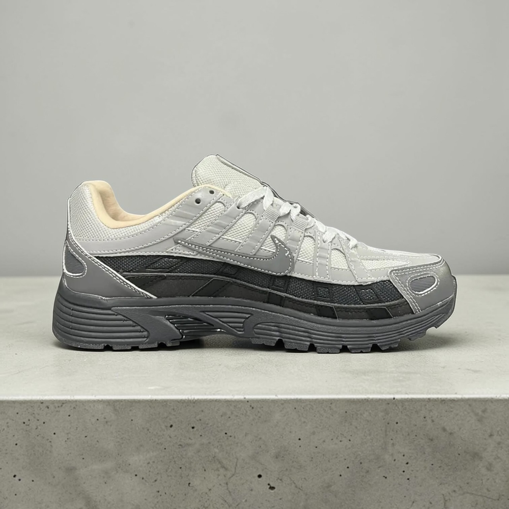 Nike P-6000 • Silver Black
