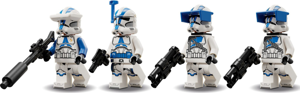 Конструктор LEGO Star Wars 75345 Боевой набор солдат-клонов 501-го полка
