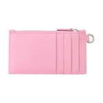 Balenciaga Cash Key Ring Cow Leather Card Holder Card Holder Women"s Pink
