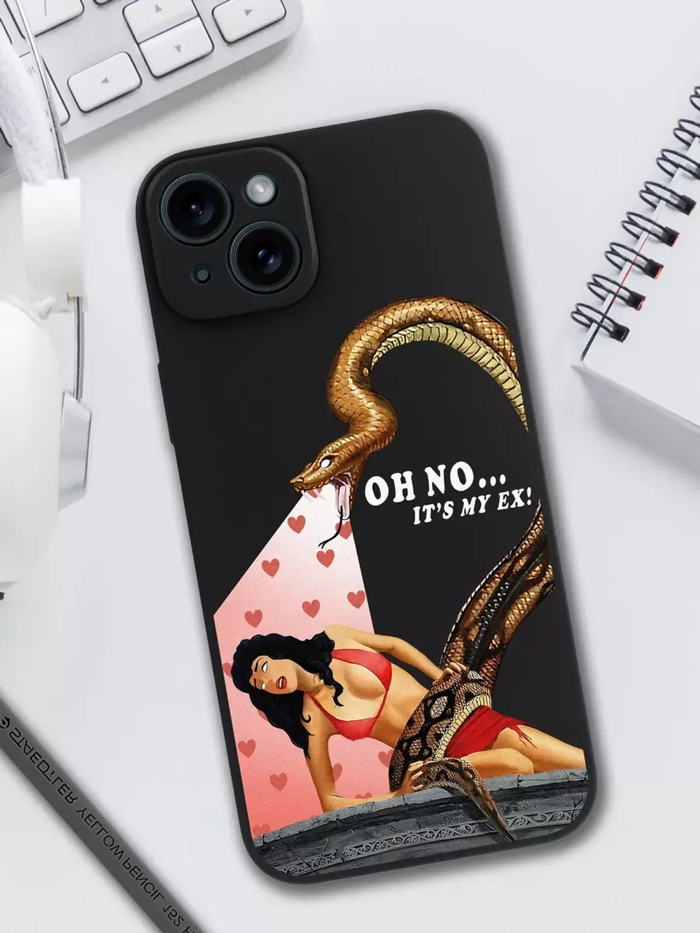 Чехол на iPhone 14 Plus с принтом