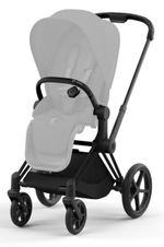 Коляска Cybex Priam IV Matt Black complete и автокресло Cloud G i-Size Fog Grey 3 в 1 Sepia Black