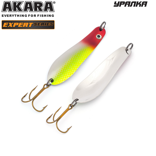 Блесна колебалка Akara Expert Уралка 85 мм 19 гр. 12/SIL