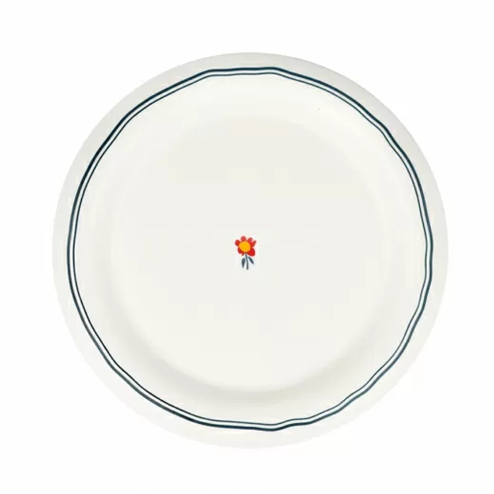 Набор обеденных тарелок Plush, Sunny Bells, d=26 см, 2 шт.