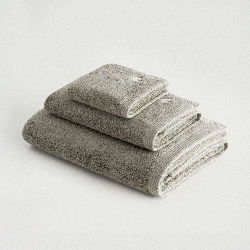 Полотенце из органического хлопка Pure Cotton 80х150 оливковый