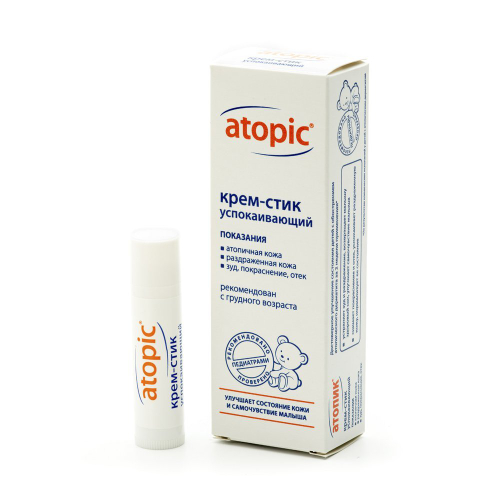 Atopic крем-стик успокаивающий, 4,9 г (пенал)