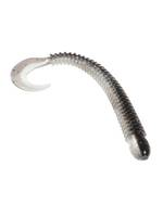 Приманка ZUB-WORM-ZANDER 135мм(5,3")-5шт, (цвет 030) черный верх-натурал низ