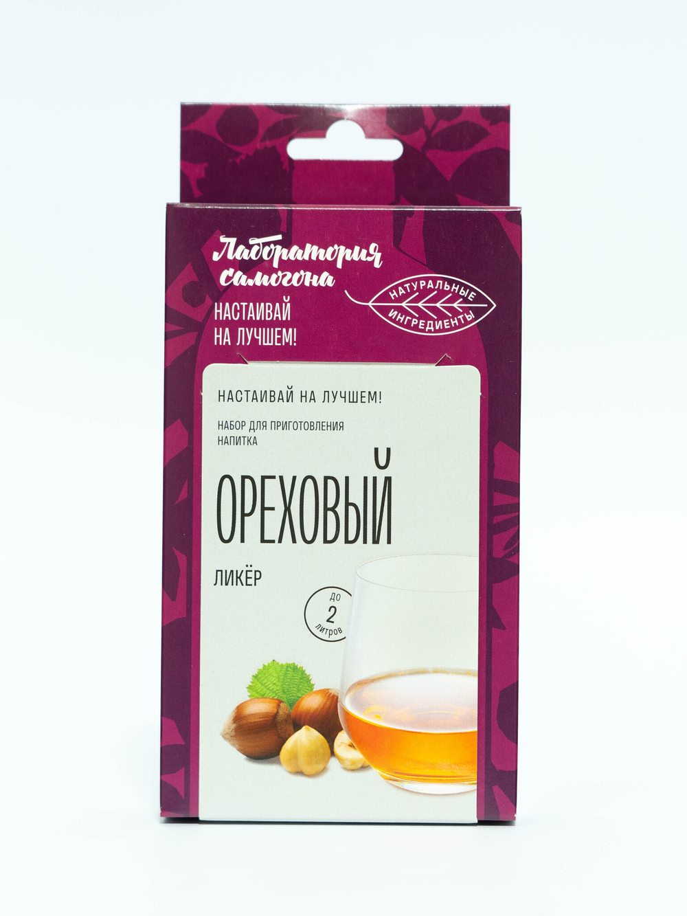 Ореховый ликер, настойка 1 шт / Лаборатория самогона (Подарок, Выгодная упаковка)